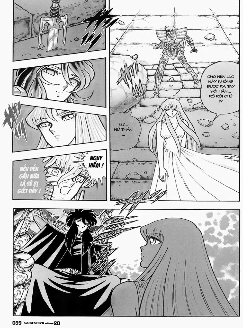 Truyện Tranh Áo Giáp Vàng - Saint Seiya trang 4
