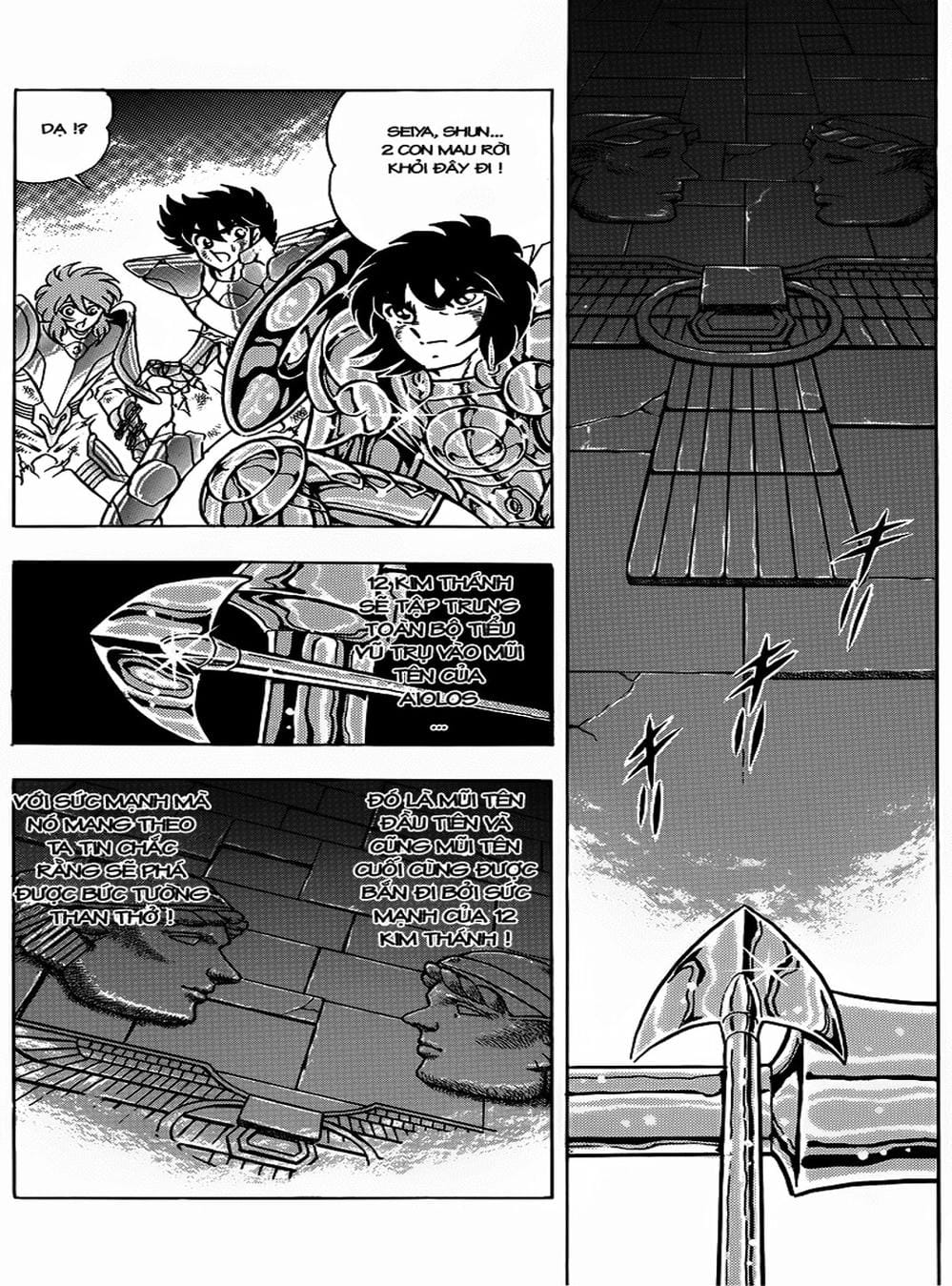 Truyện Tranh Áo Giáp Vàng - Saint Seiya trang 4