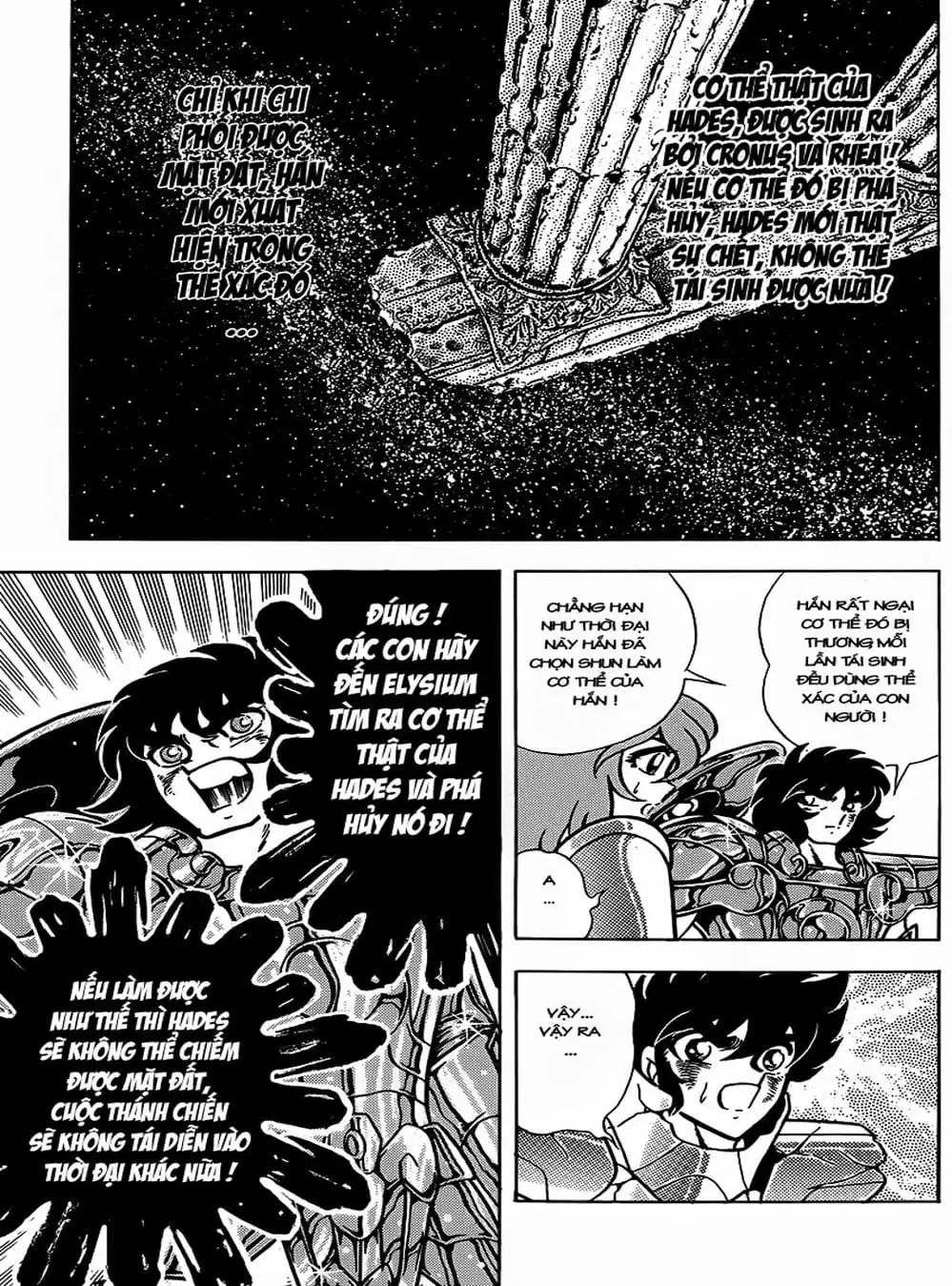Truyện Tranh Áo Giáp Vàng - Saint Seiya trang 4