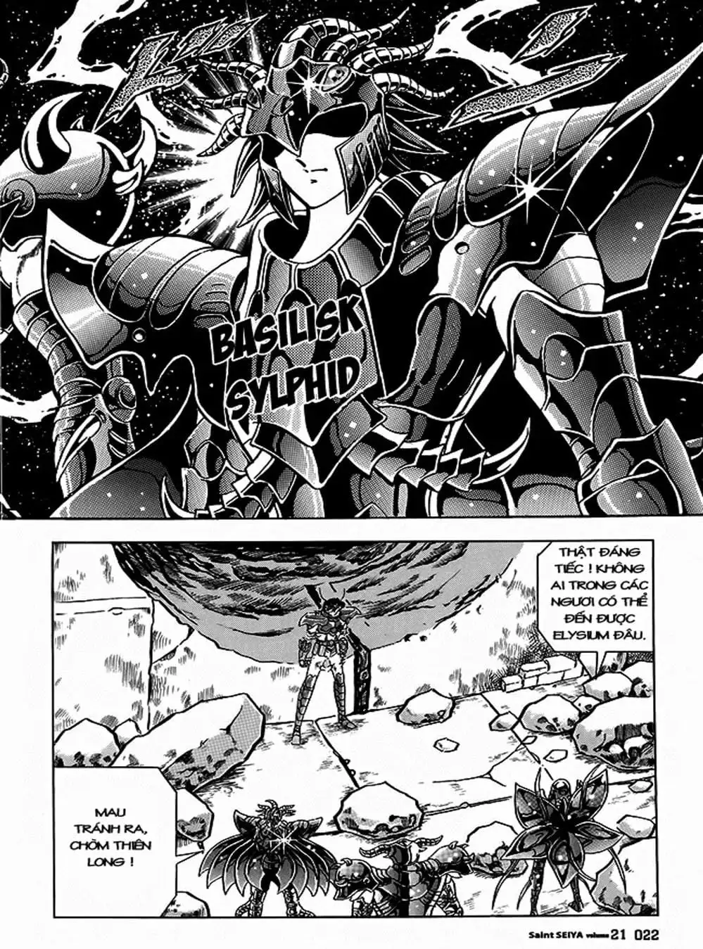 Truyện Tranh Áo Giáp Vàng - Saint Seiya trang 4