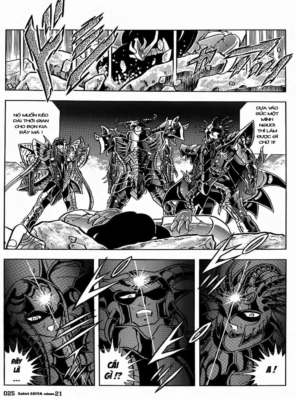 Truyện Tranh Áo Giáp Vàng - Saint Seiya trang 4