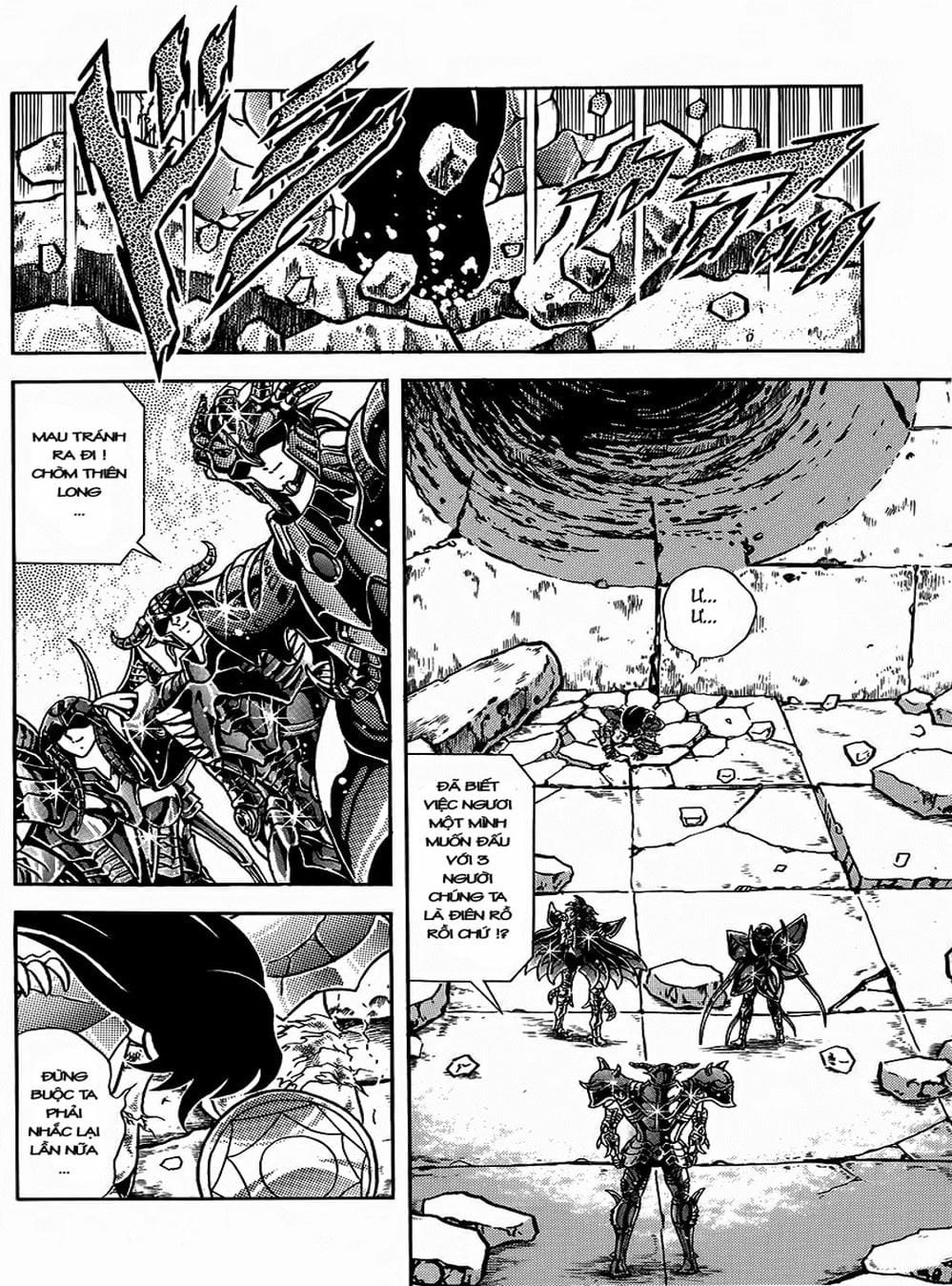 Truyện Tranh Áo Giáp Vàng - Saint Seiya trang 4
