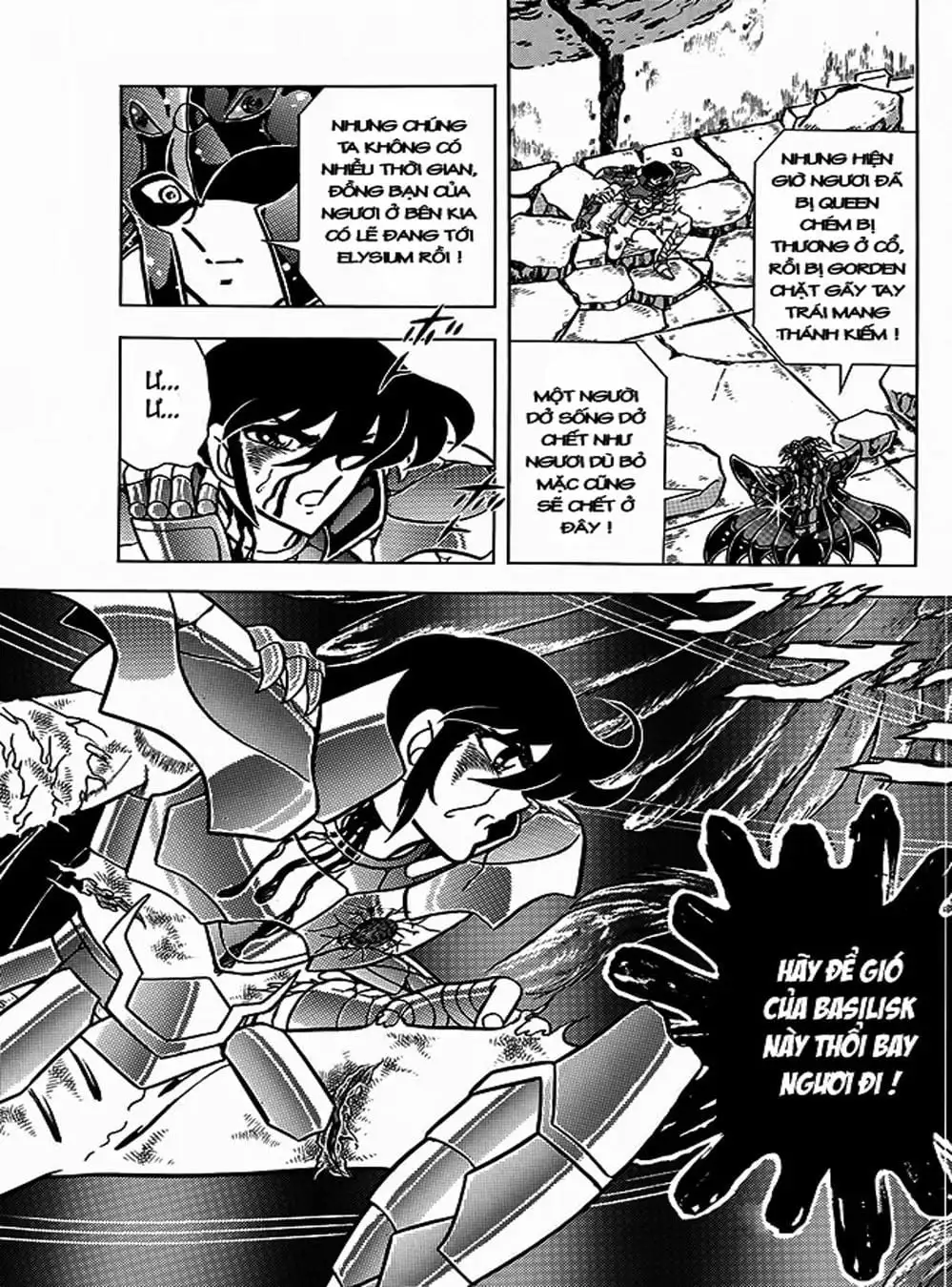 Truyện Tranh Áo Giáp Vàng - Saint Seiya trang 4