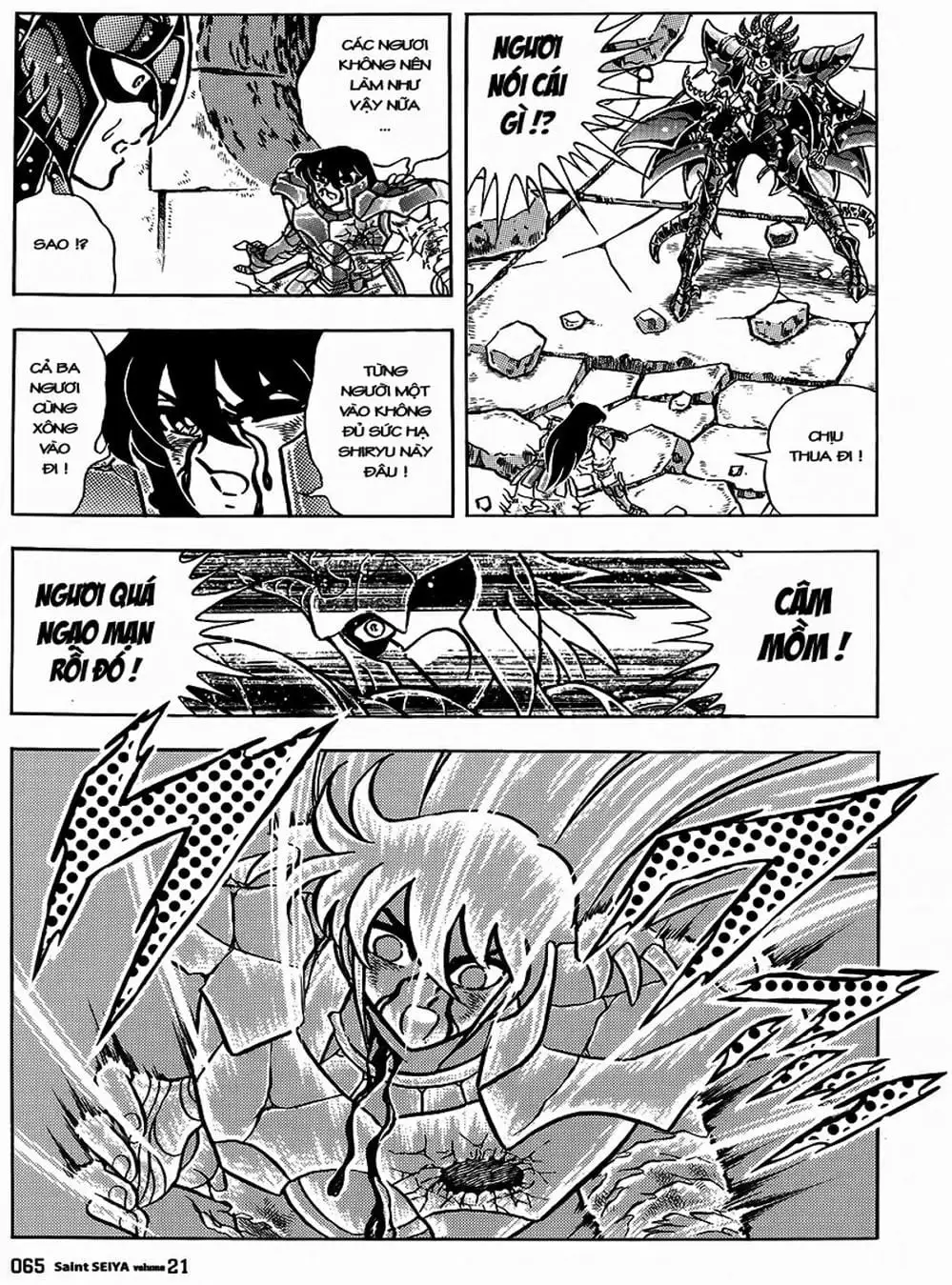 Truyện Tranh Áo Giáp Vàng - Saint Seiya trang 4