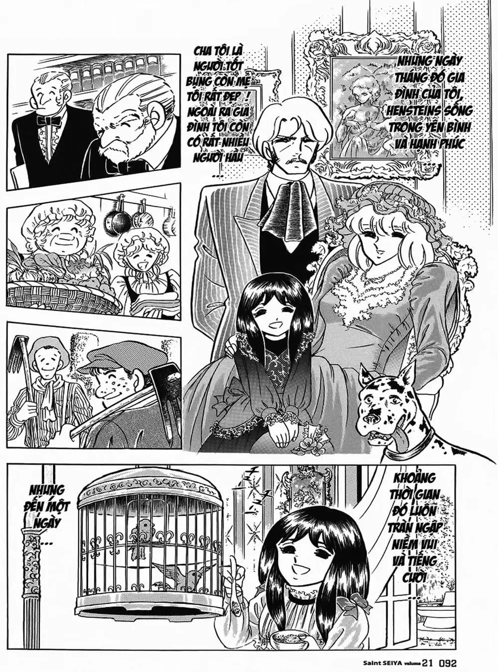 Truyện Tranh Áo Giáp Vàng - Saint Seiya trang 4