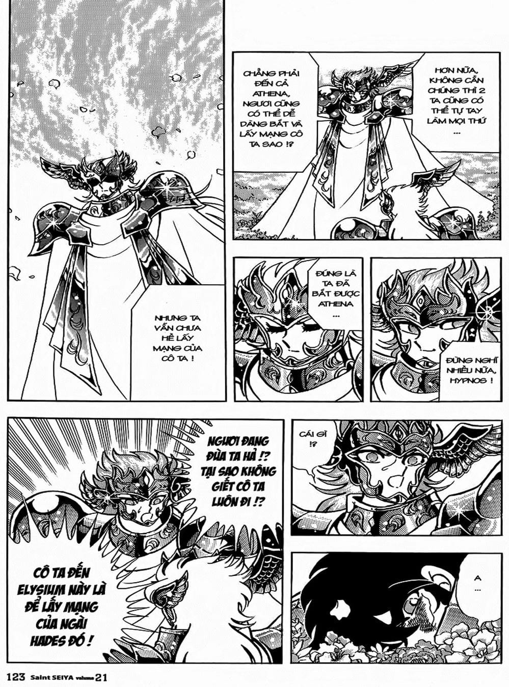 Truyện Tranh Áo Giáp Vàng - Saint Seiya trang 4