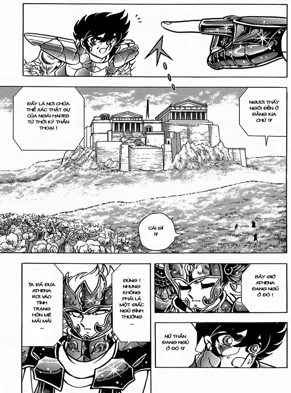 Truyện Tranh Áo Giáp Vàng - Saint Seiya trang 4