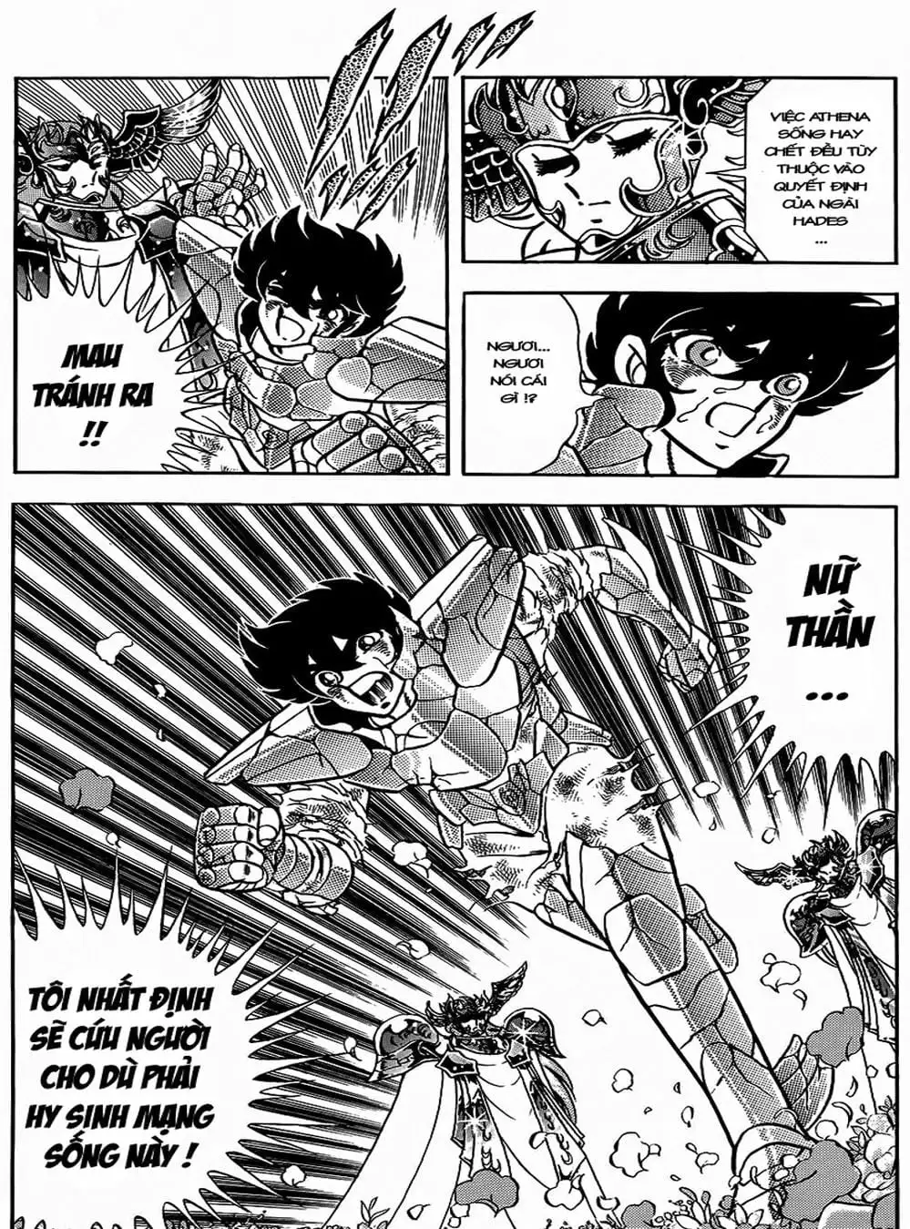 Truyện Tranh Áo Giáp Vàng - Saint Seiya trang 4