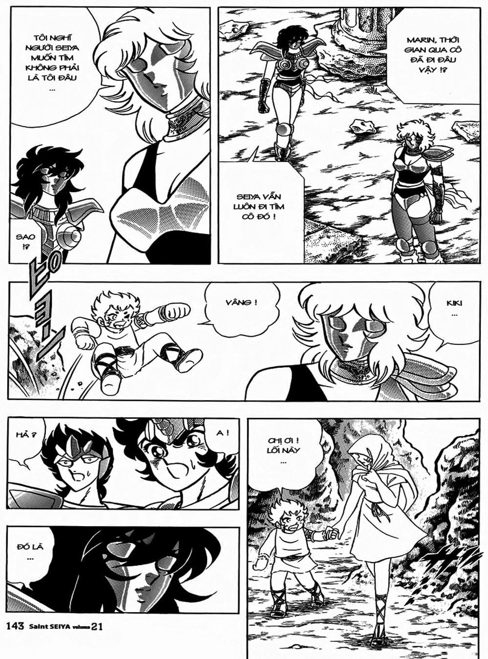 Truyện Tranh Áo Giáp Vàng - Saint Seiya trang 4