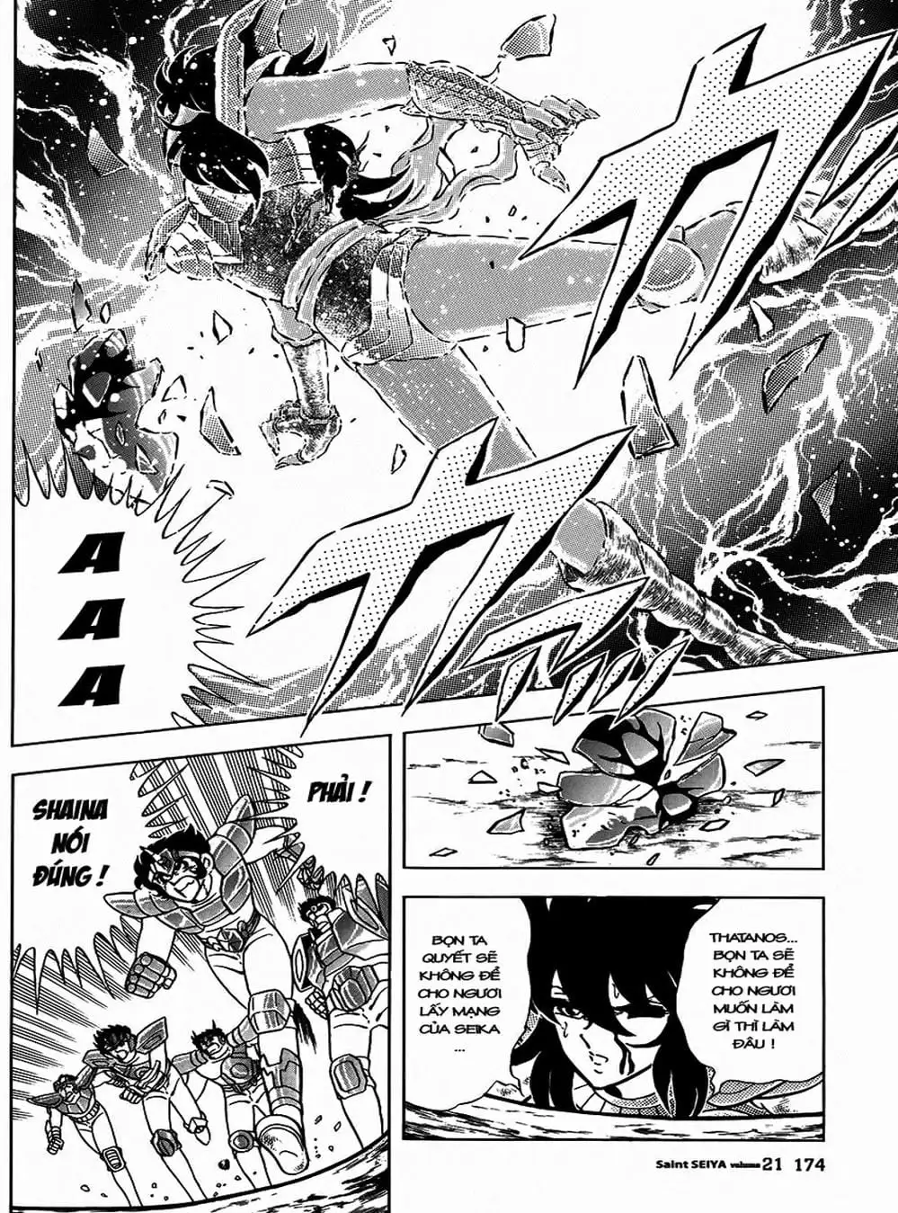 Truyện Tranh Áo Giáp Vàng - Saint Seiya trang 4