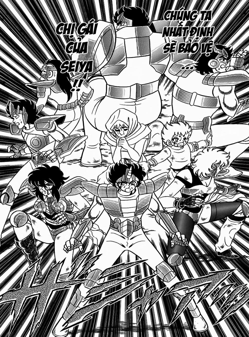 Truyện Tranh Áo Giáp Vàng - Saint Seiya trang 4