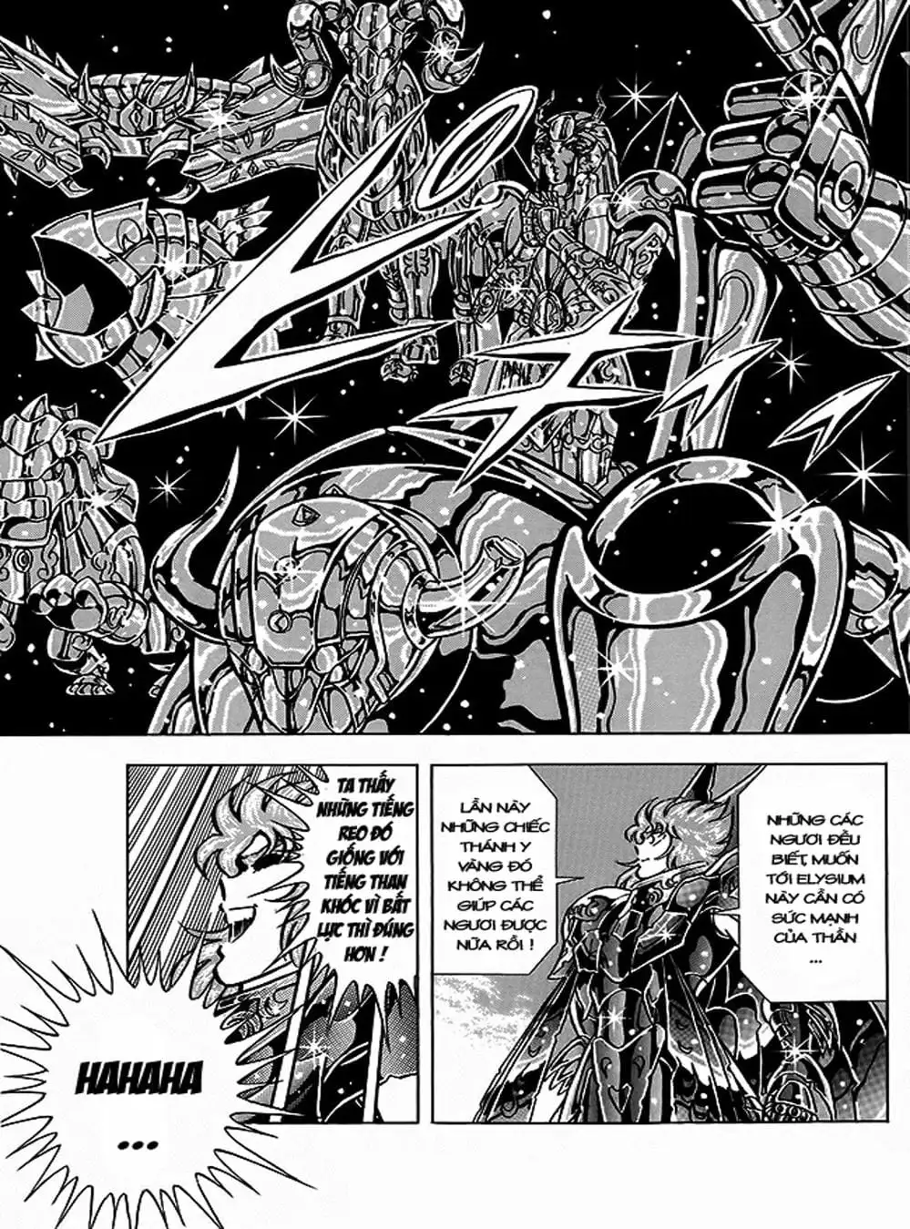 Truyện Tranh Áo Giáp Vàng - Saint Seiya trang 4