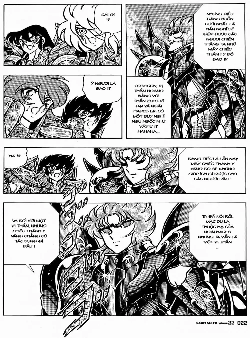 Truyện Tranh Áo Giáp Vàng - Saint Seiya trang 4