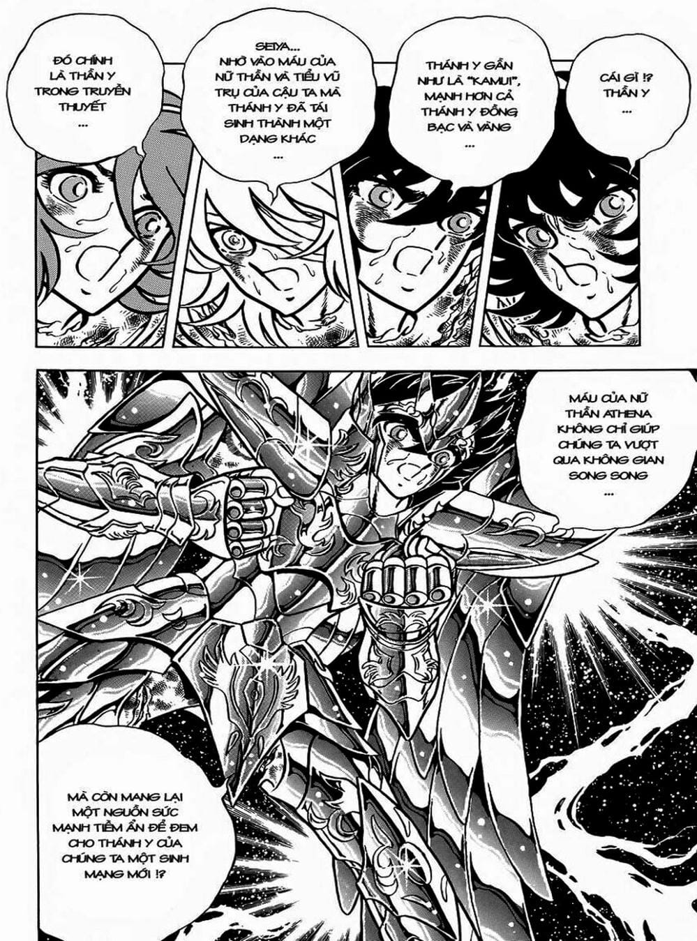 Truyện Tranh Áo Giáp Vàng - Saint Seiya trang 4