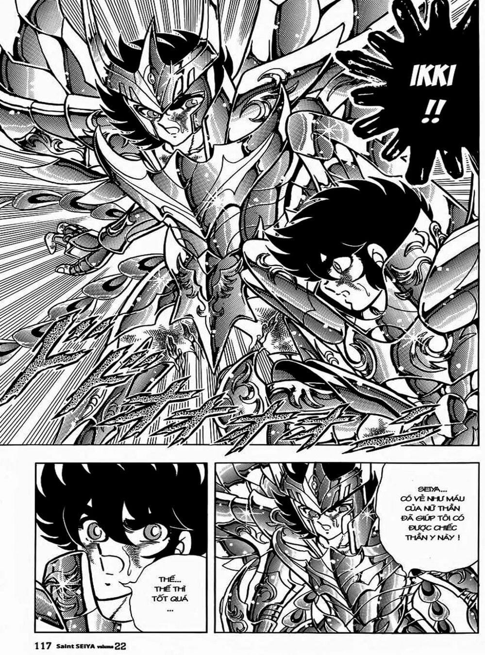 Truyện Tranh Áo Giáp Vàng - Saint Seiya trang 4