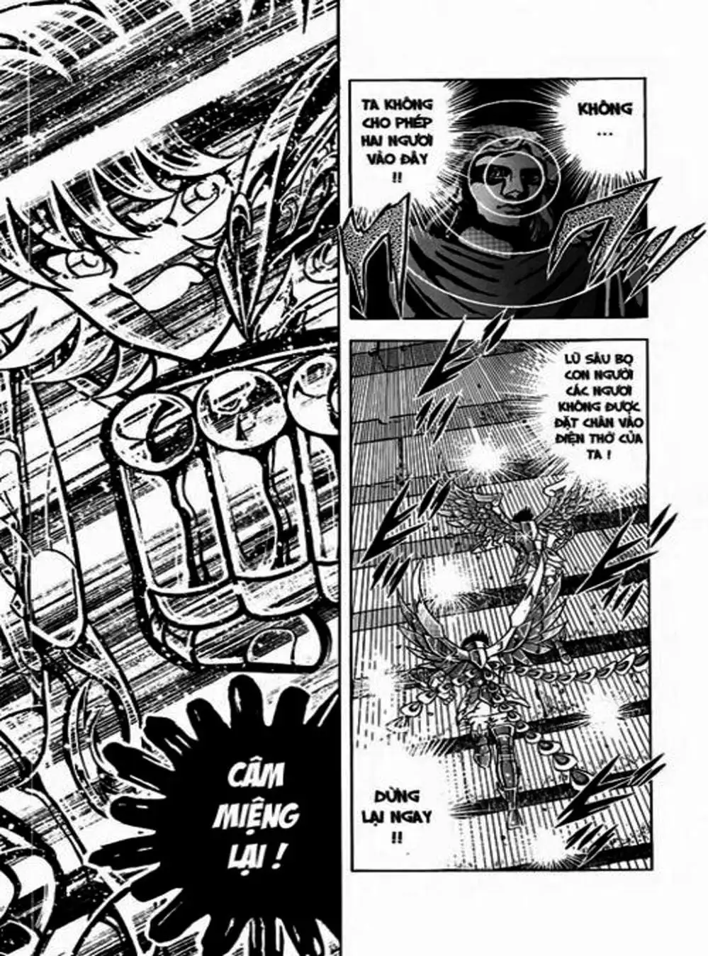 Truyện Tranh Áo Giáp Vàng - Saint Seiya trang 4