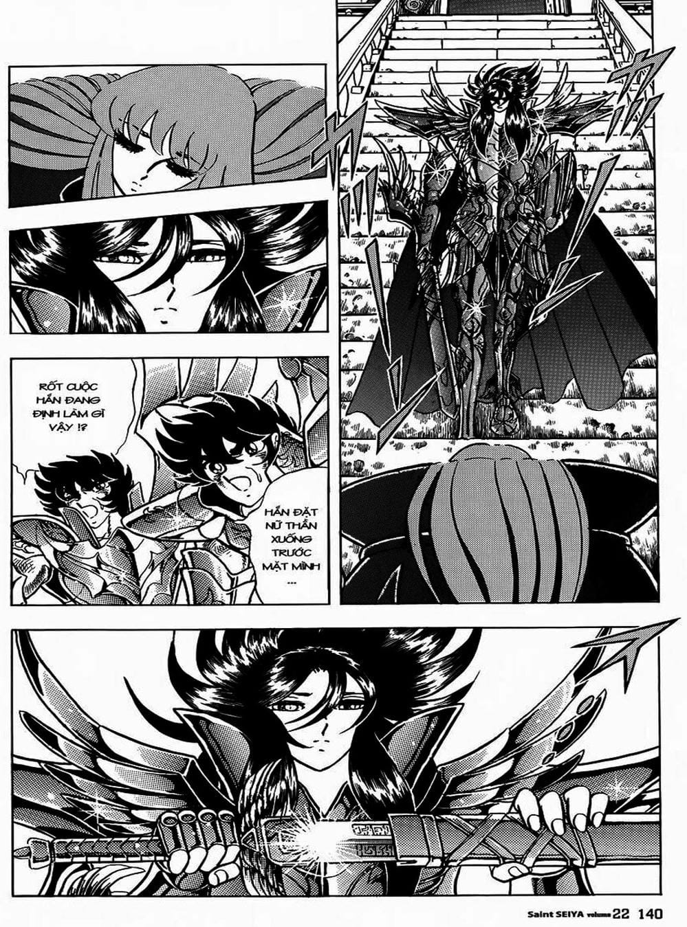 Truyện Tranh Áo Giáp Vàng - Saint Seiya trang 4