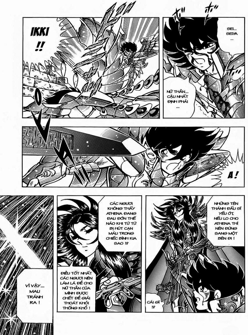 Truyện Tranh Áo Giáp Vàng - Saint Seiya trang 4
