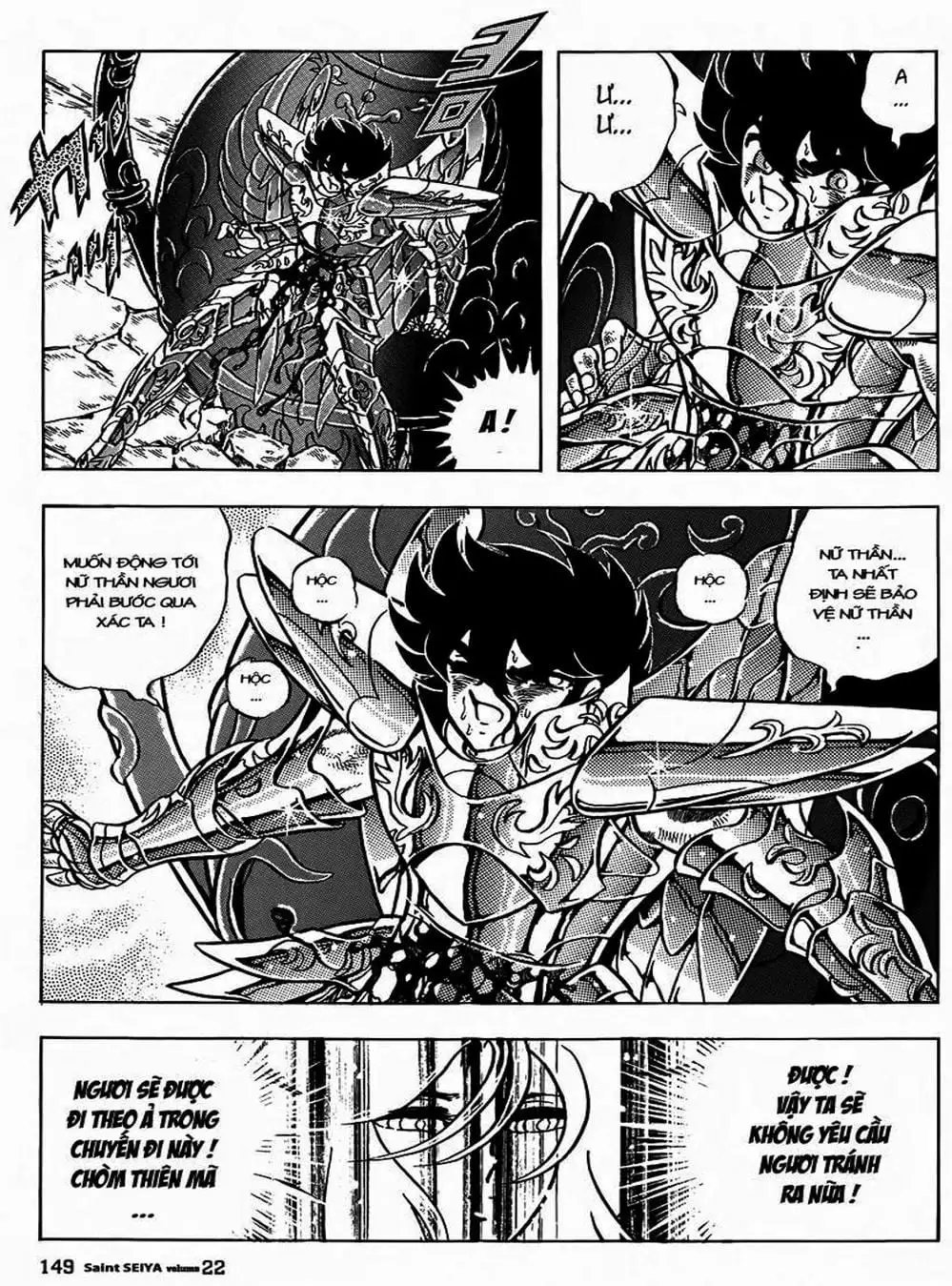Truyện Tranh Áo Giáp Vàng - Saint Seiya trang 4