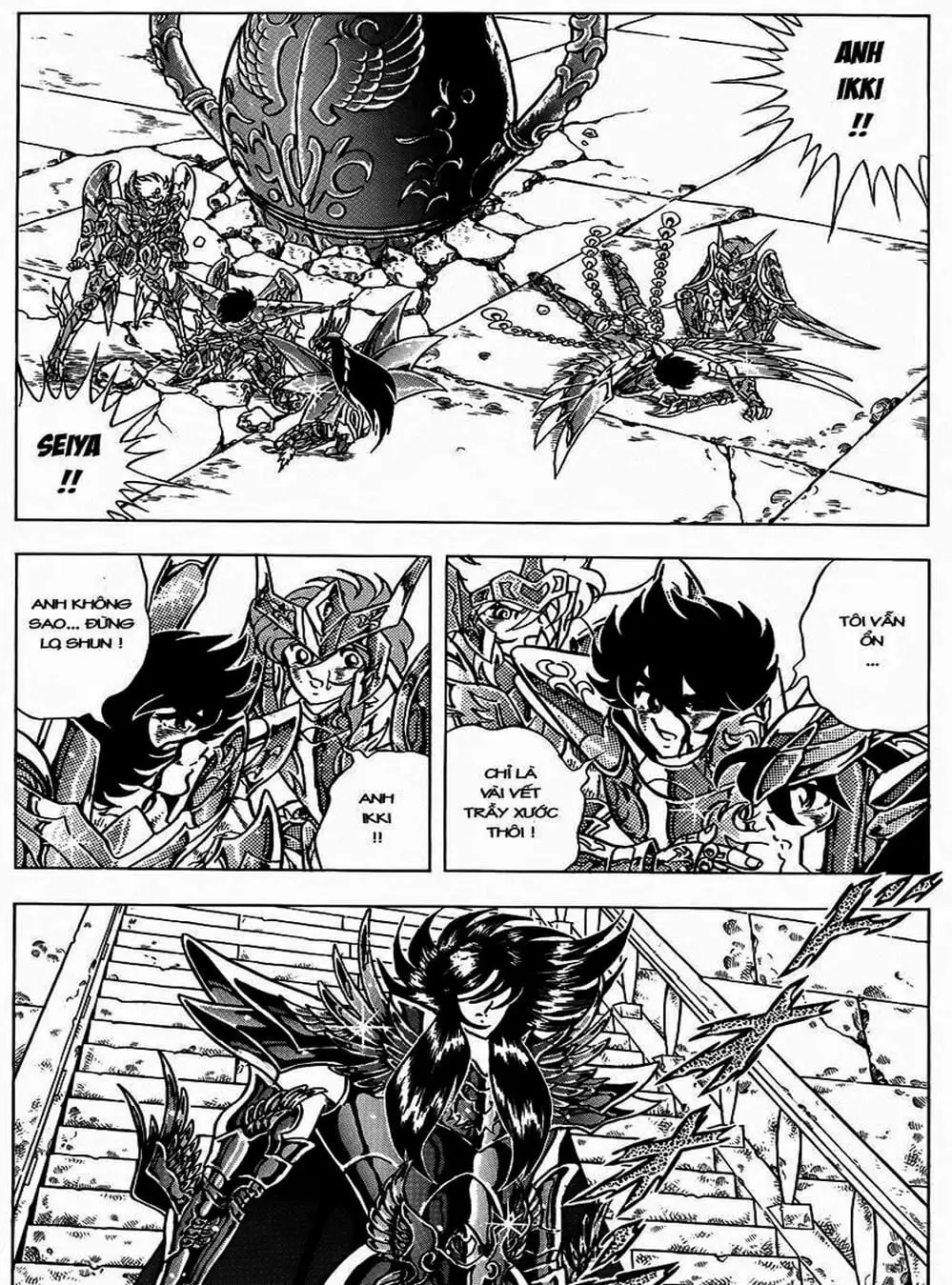Truyện Tranh Áo Giáp Vàng - Saint Seiya trang 4