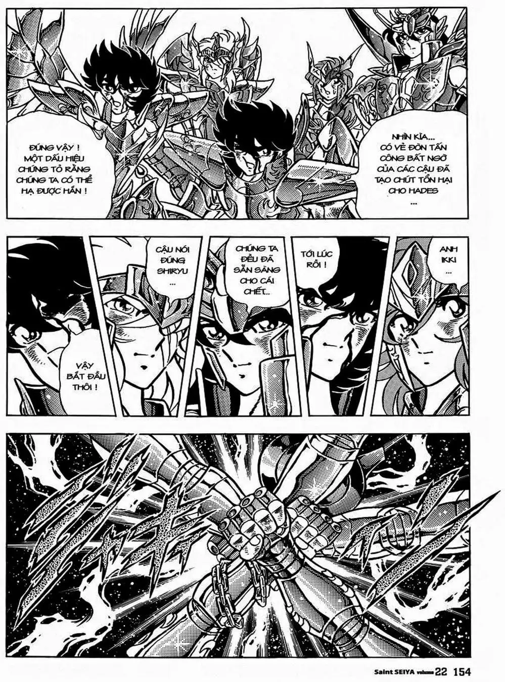 Truyện Tranh Áo Giáp Vàng - Saint Seiya trang 4
