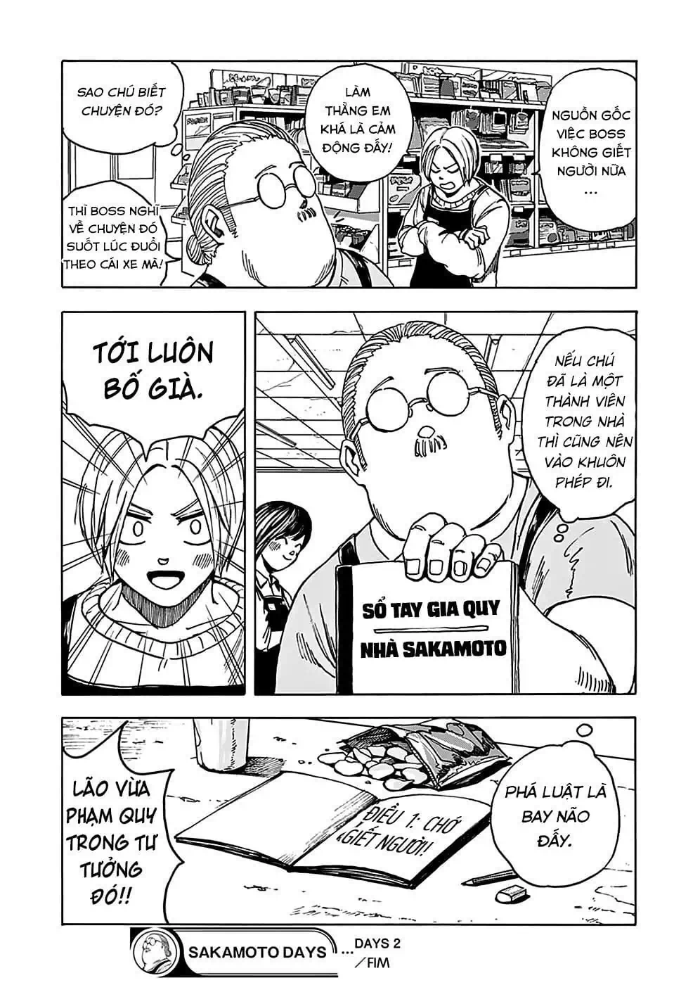 Truyện Tranh Sát Thủ Về Vườn - Sakamoto Days trang 6