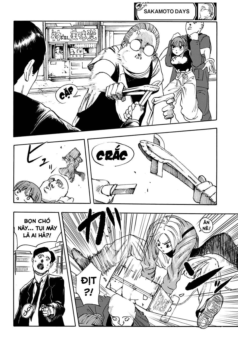Truyện Tranh Sát Thủ Về Vườn - Sakamoto Days trang 7