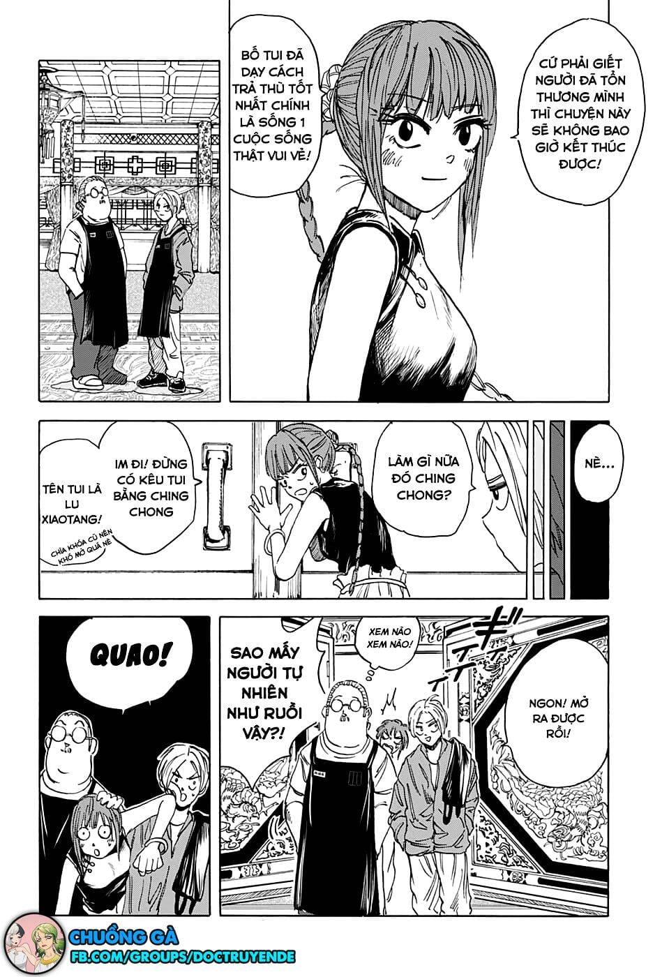 Truyện Tranh Sát Thủ Về Vườn - Sakamoto Days trang 7