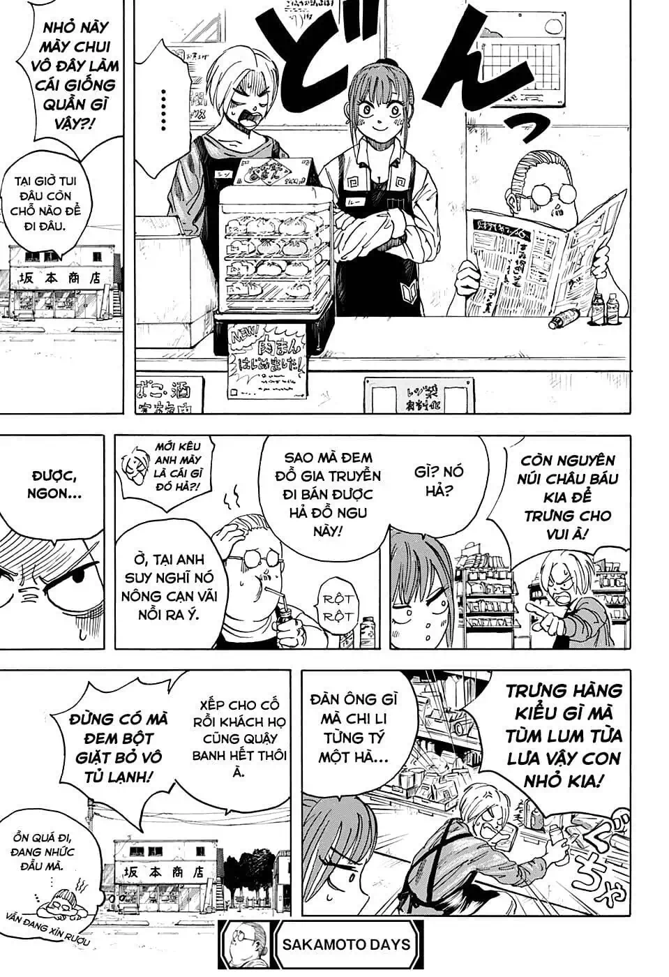 Truyện Tranh Sát Thủ Về Vườn - Sakamoto Days trang 6