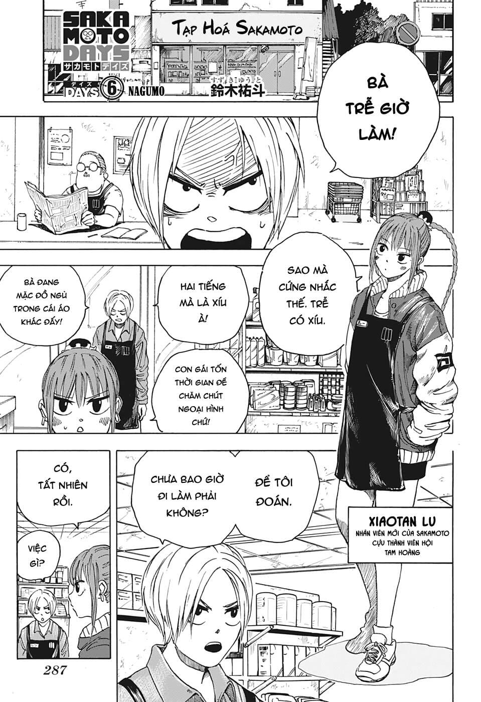 Truyện Tranh Sát Thủ Về Vườn - Sakamoto Days trang 7