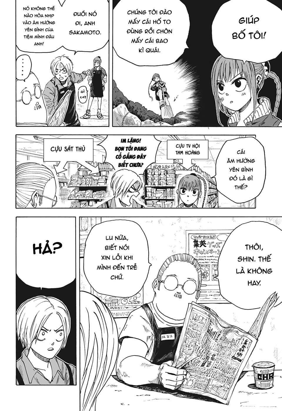 Truyện Tranh Sát Thủ Về Vườn - Sakamoto Days trang 7