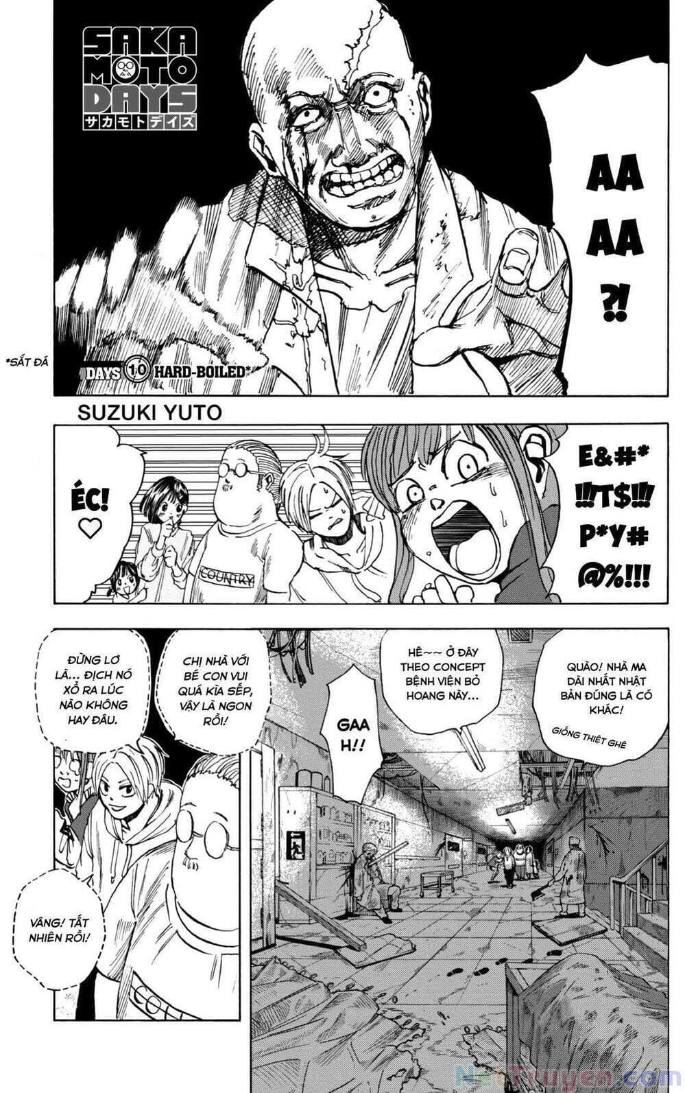 Truyện Tranh Sát Thủ Về Vườn - Sakamoto Days trang 7
