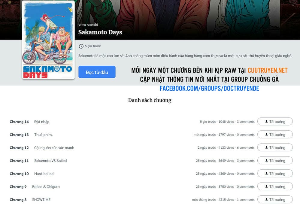 Truyện Tranh Sát Thủ Về Vườn - Sakamoto Days trang 7