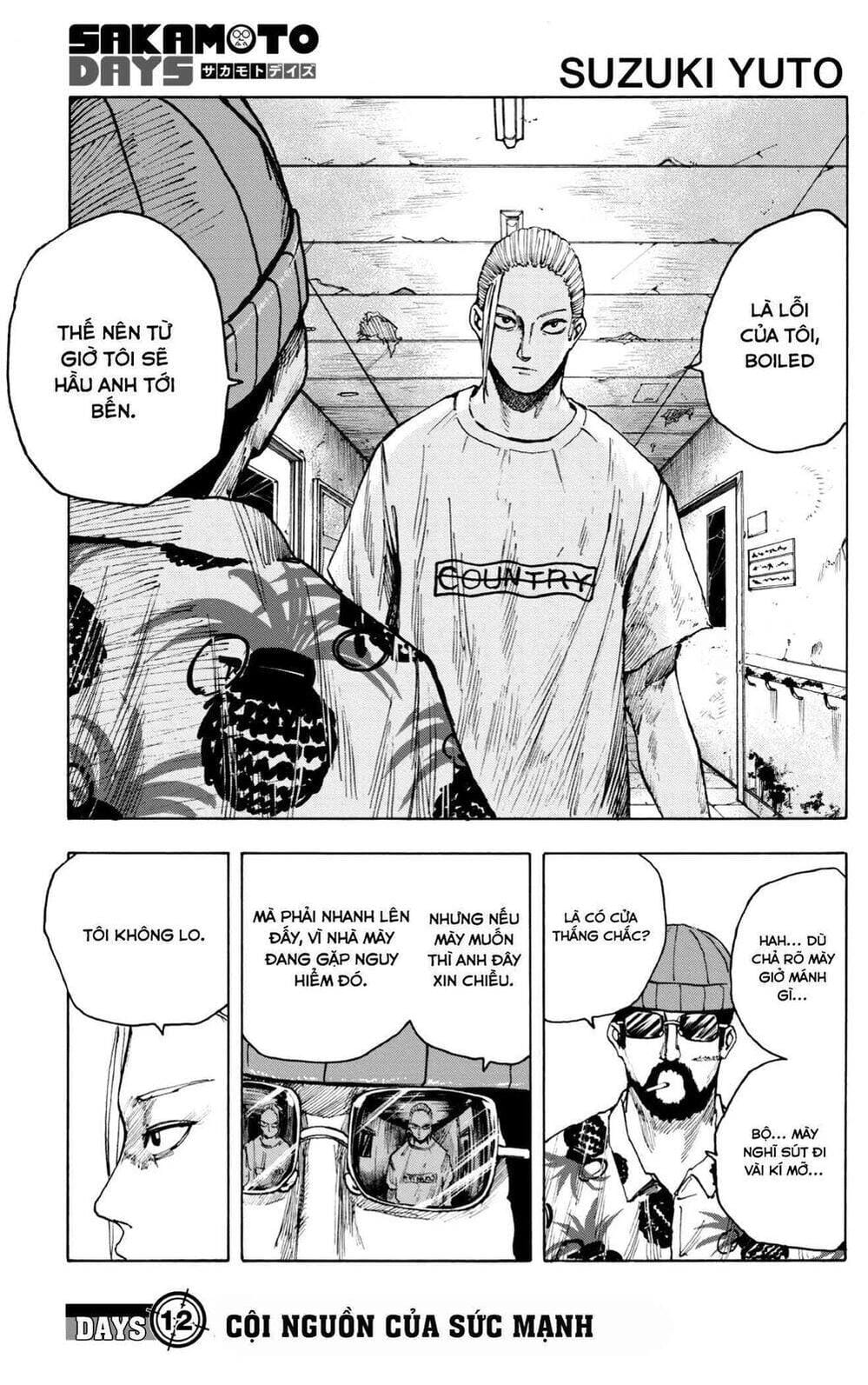 Truyện Tranh Sát Thủ Về Vườn - Sakamoto Days trang 7