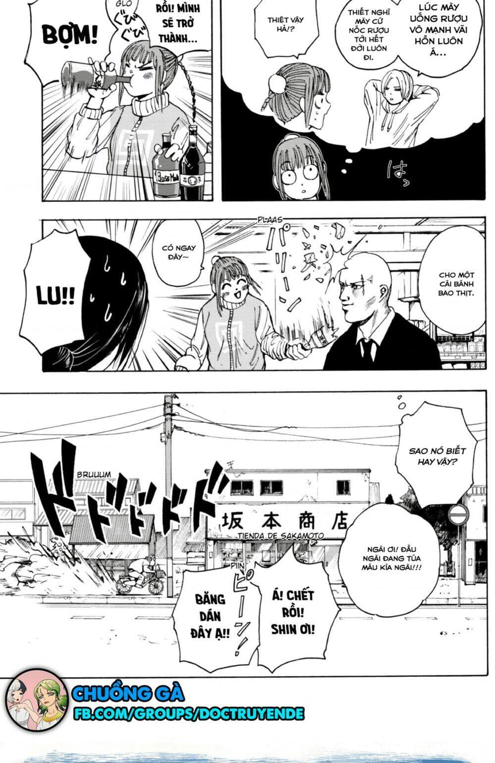 Truyện Tranh Sát Thủ Về Vườn - Sakamoto Days trang 7