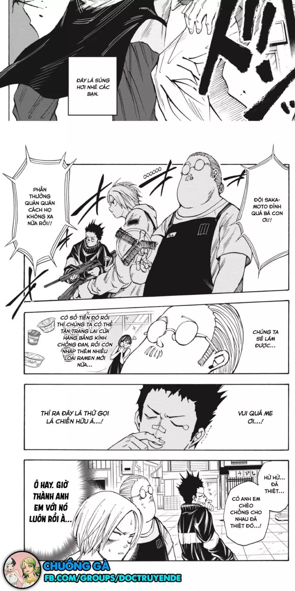 Truyện Tranh Sát Thủ Về Vườn - Sakamoto Days trang 6