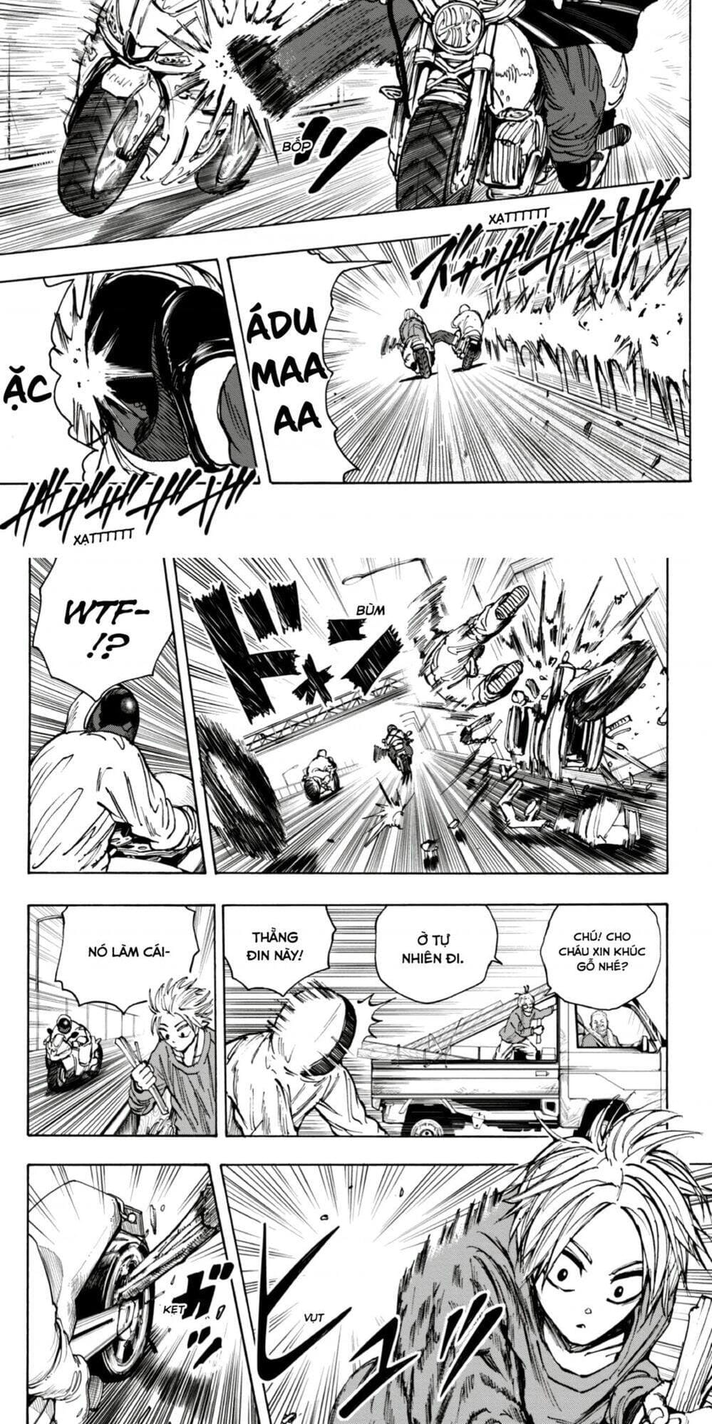 Truyện Tranh Sát Thủ Về Vườn - Sakamoto Days trang 7