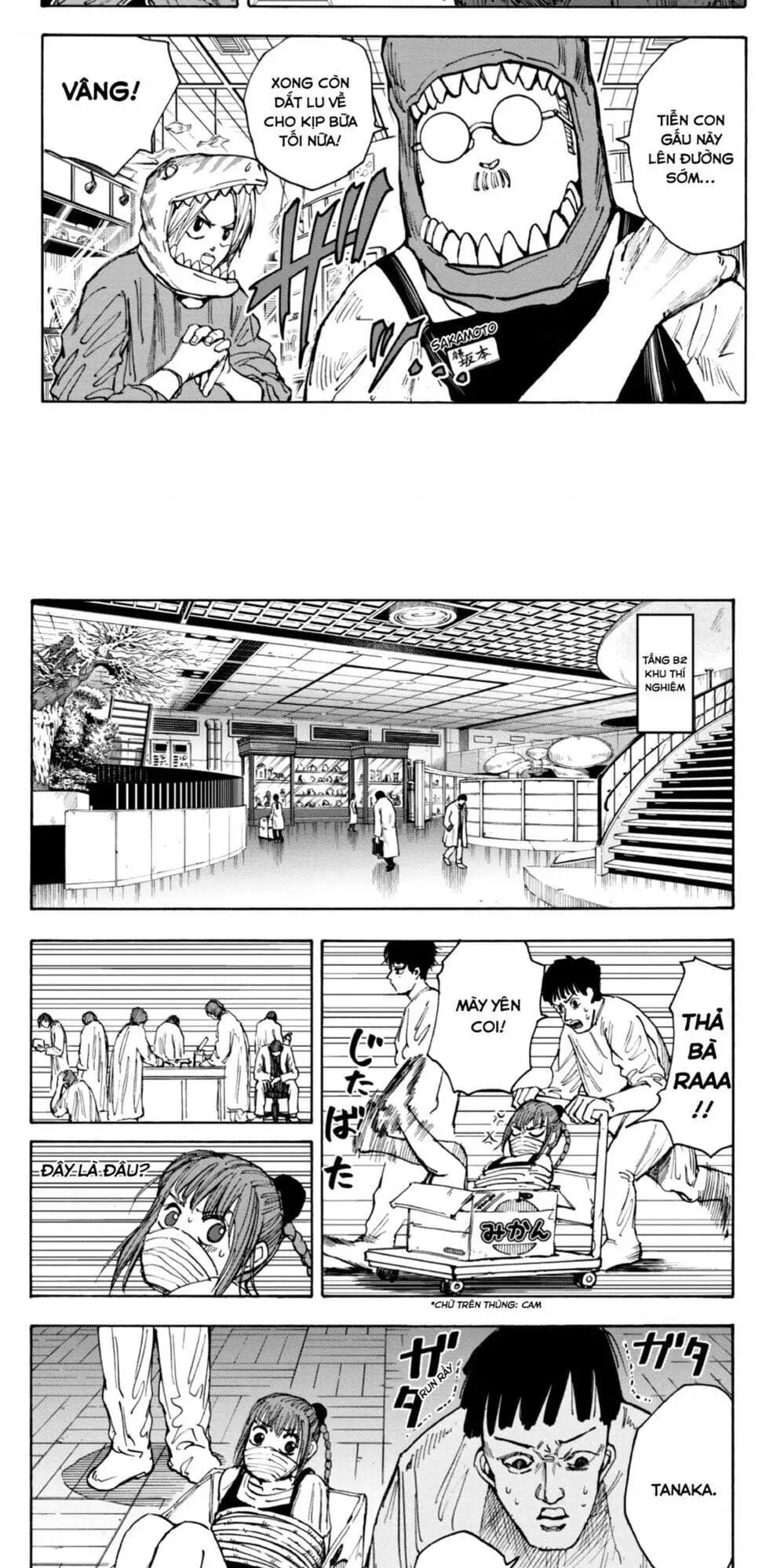 Truyện Tranh Sát Thủ Về Vườn - Sakamoto Days trang 6