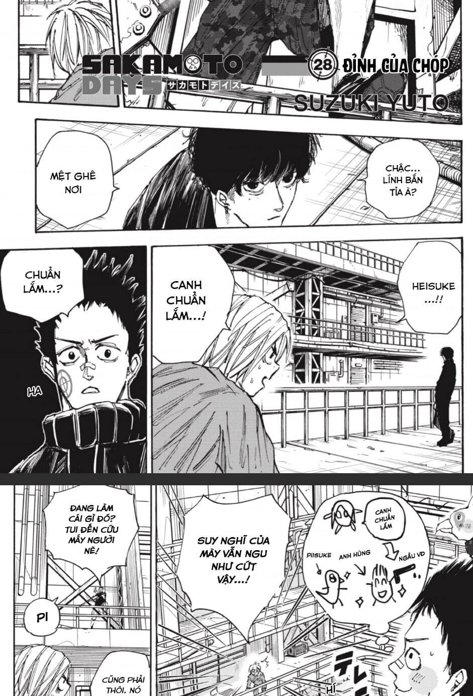 Truyện Tranh Sát Thủ Về Vườn - Sakamoto Days trang 7