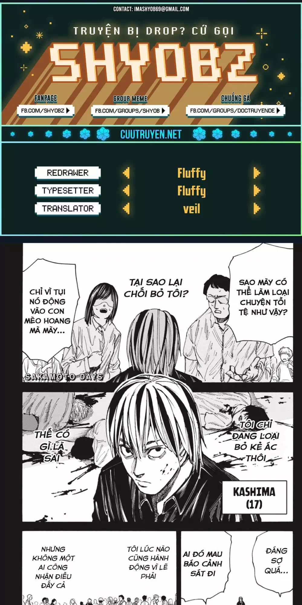 Truyện Tranh Sát Thủ Về Vườn - Sakamoto Days trang 6