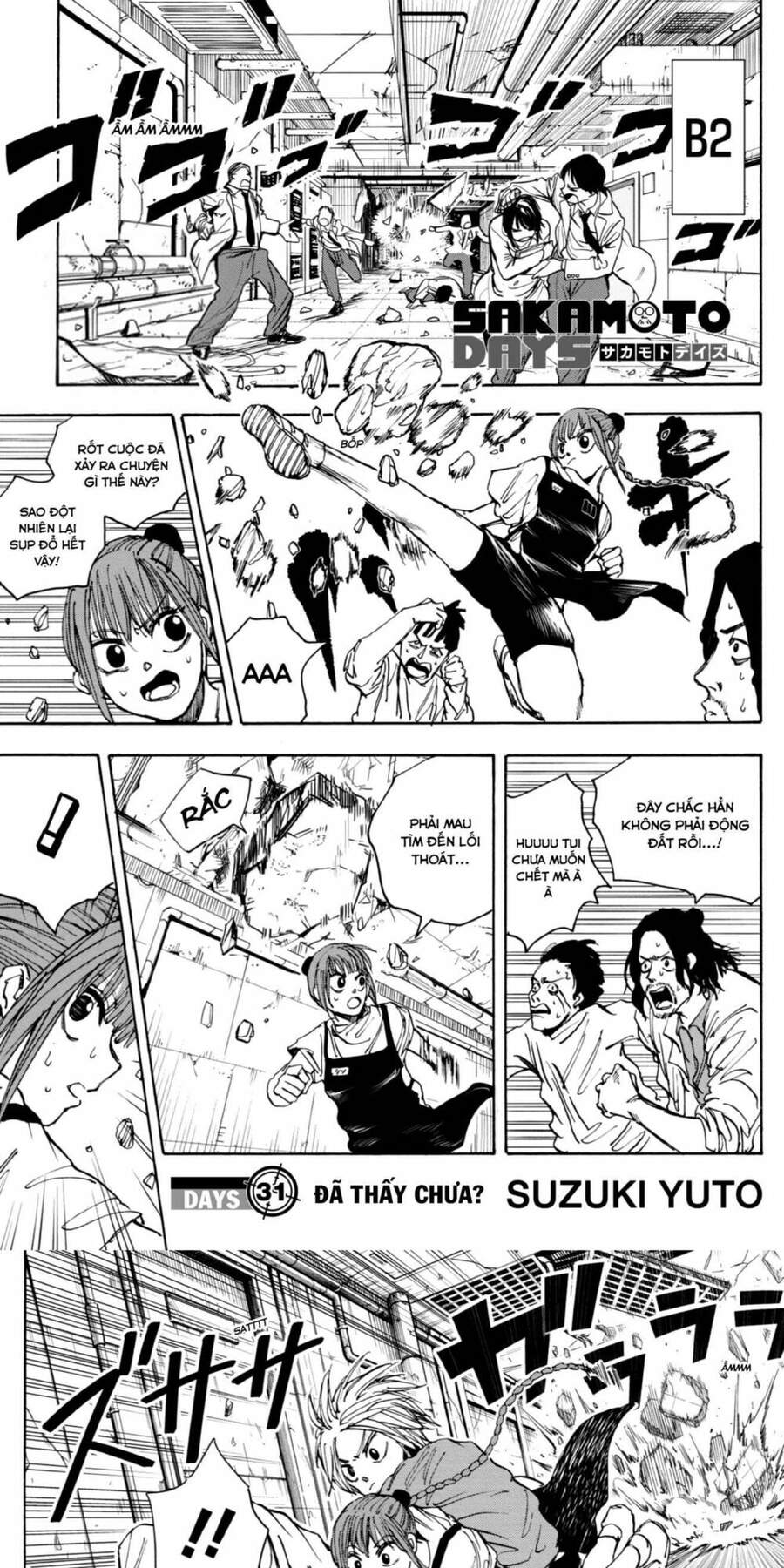 Truyện Tranh Sát Thủ Về Vườn - Sakamoto Days trang 7