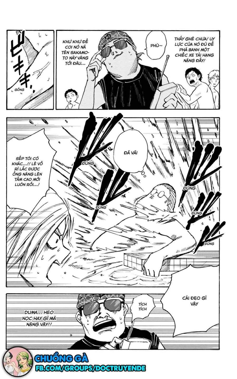 Truyện Tranh Sát Thủ Về Vườn - Sakamoto Days trang 7