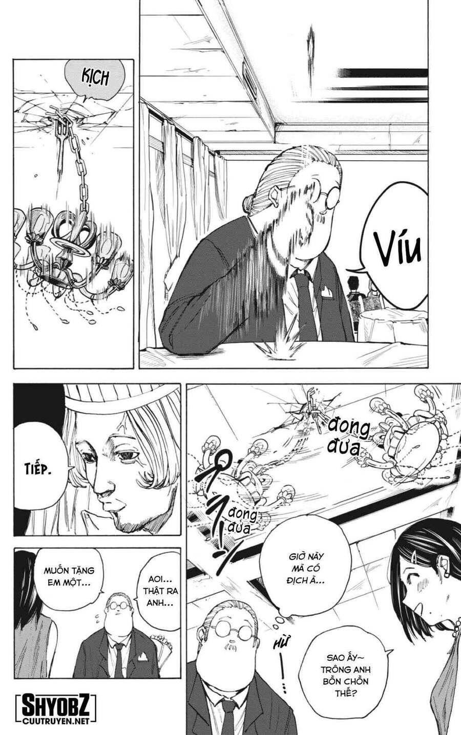 Truyện Tranh Sát Thủ Về Vườn - Sakamoto Days trang 7