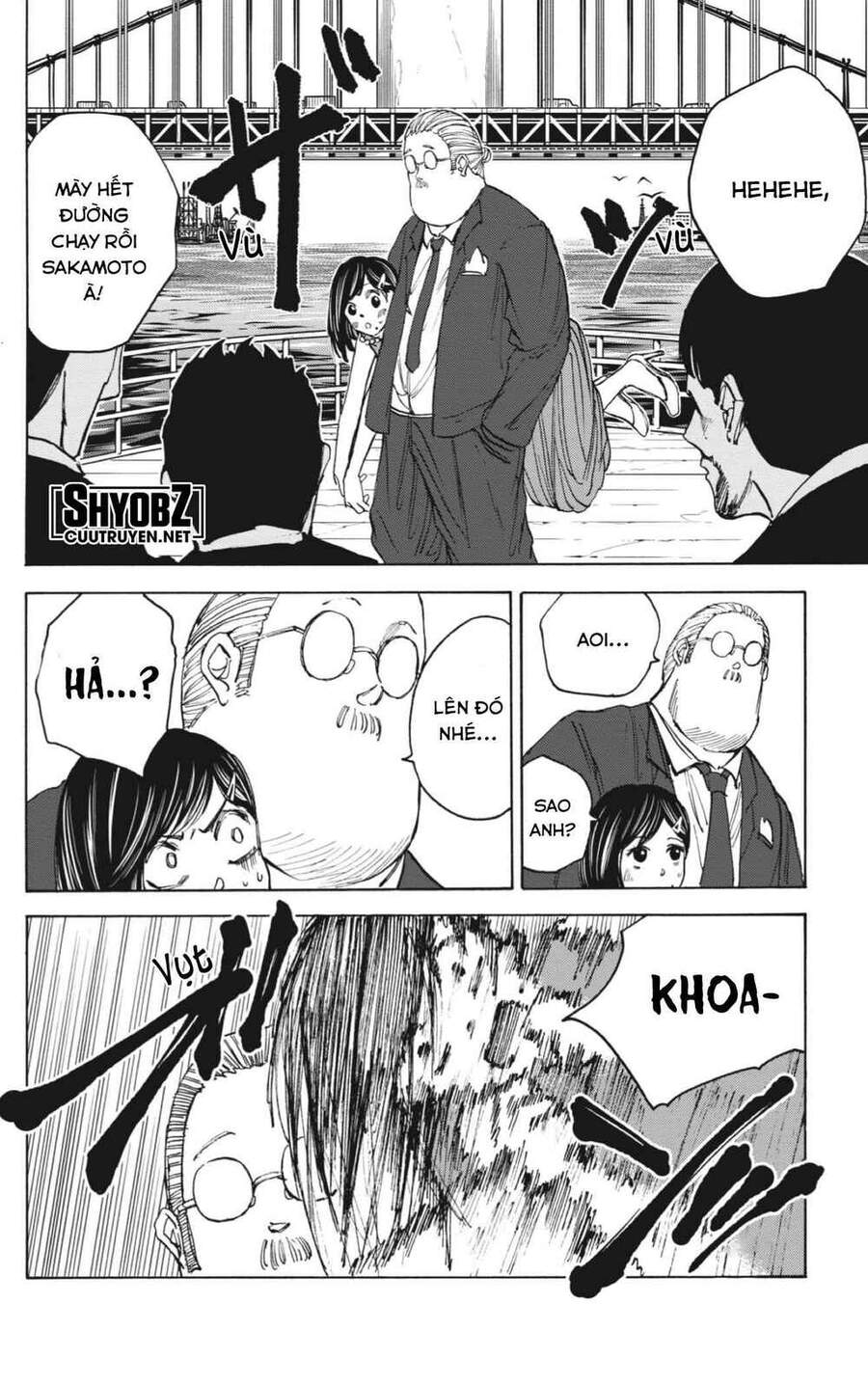 Truyện Tranh Sát Thủ Về Vườn - Sakamoto Days trang 7