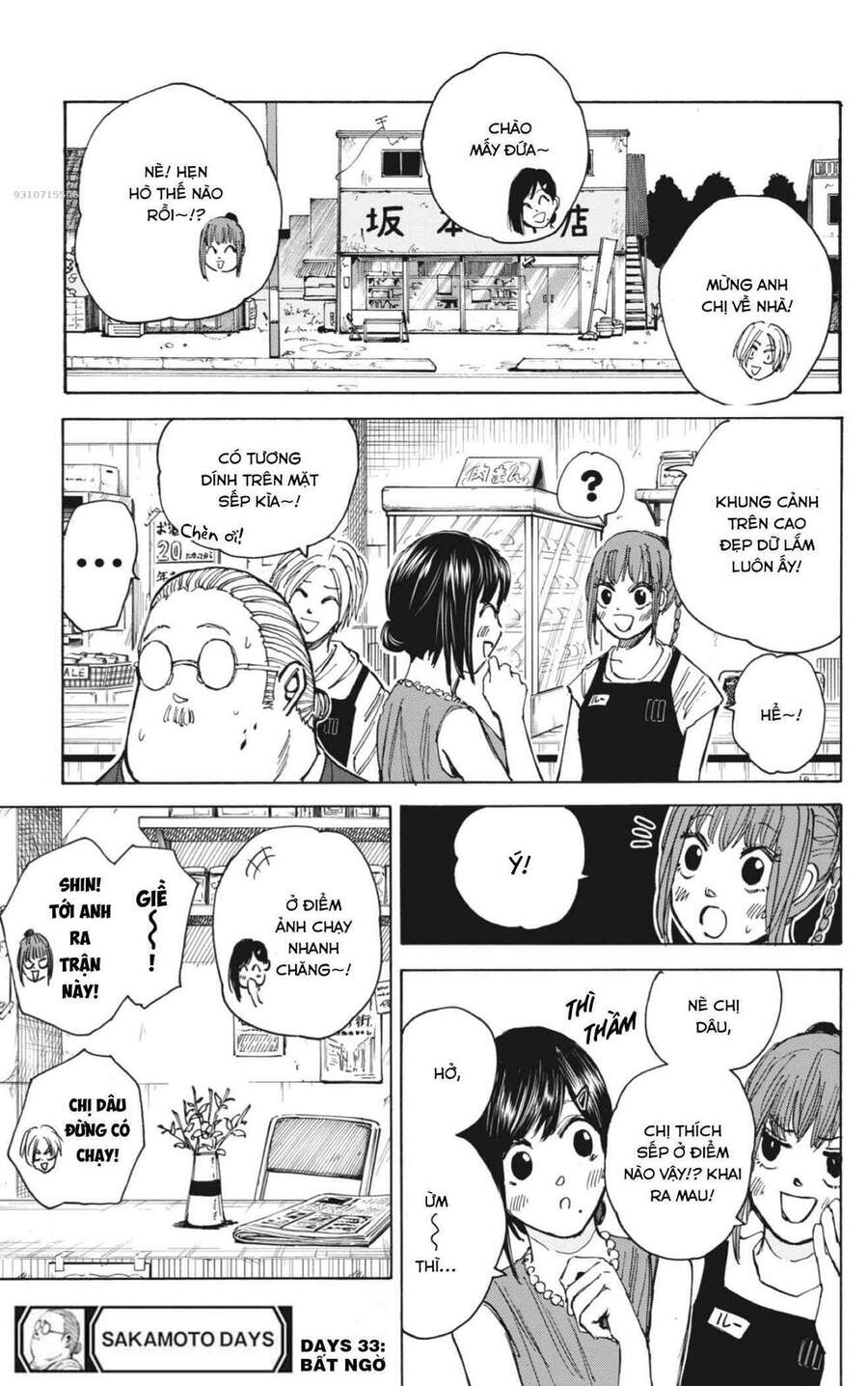 Truyện Tranh Sát Thủ Về Vườn - Sakamoto Days trang 7