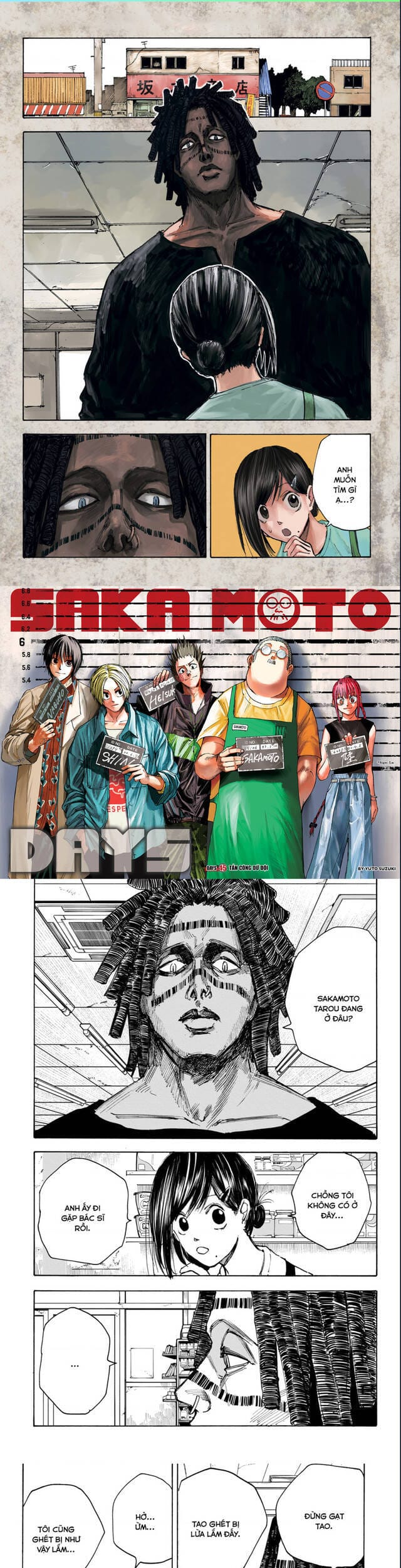 Truyện Tranh Sát Thủ Về Vườn - Sakamoto Days trang 6