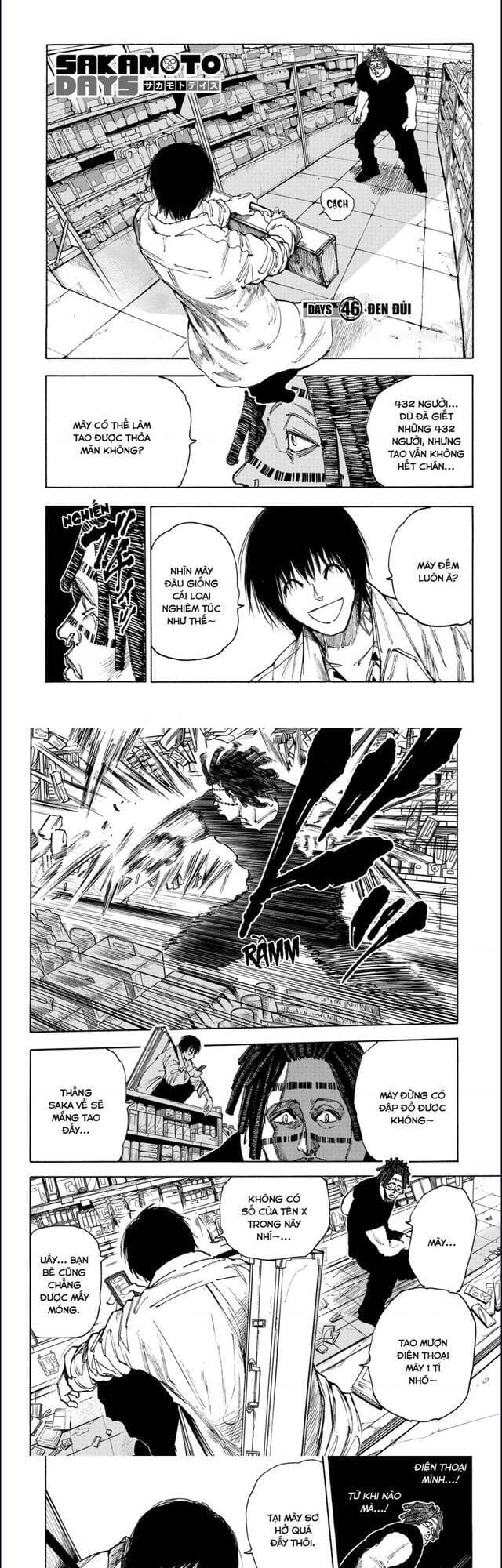 Truyện Tranh Sát Thủ Về Vườn - Sakamoto Days trang 7