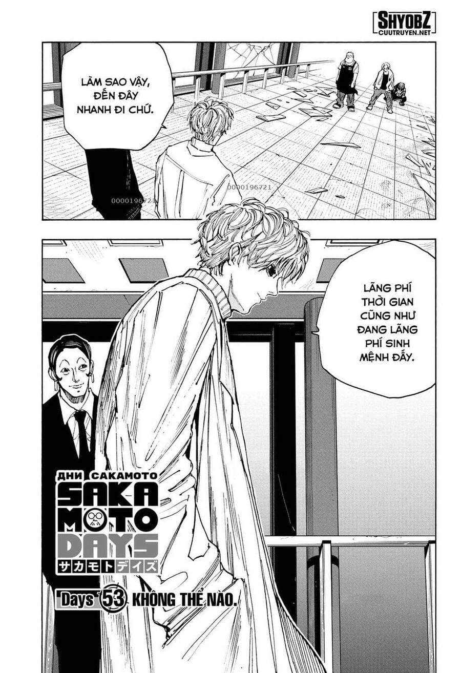 Truyện Tranh Sát Thủ Về Vườn - Sakamoto Days trang 7