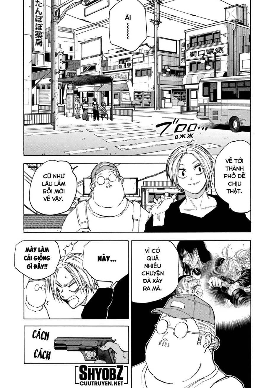 Truyện Tranh Sát Thủ Về Vườn - Sakamoto Days trang 7