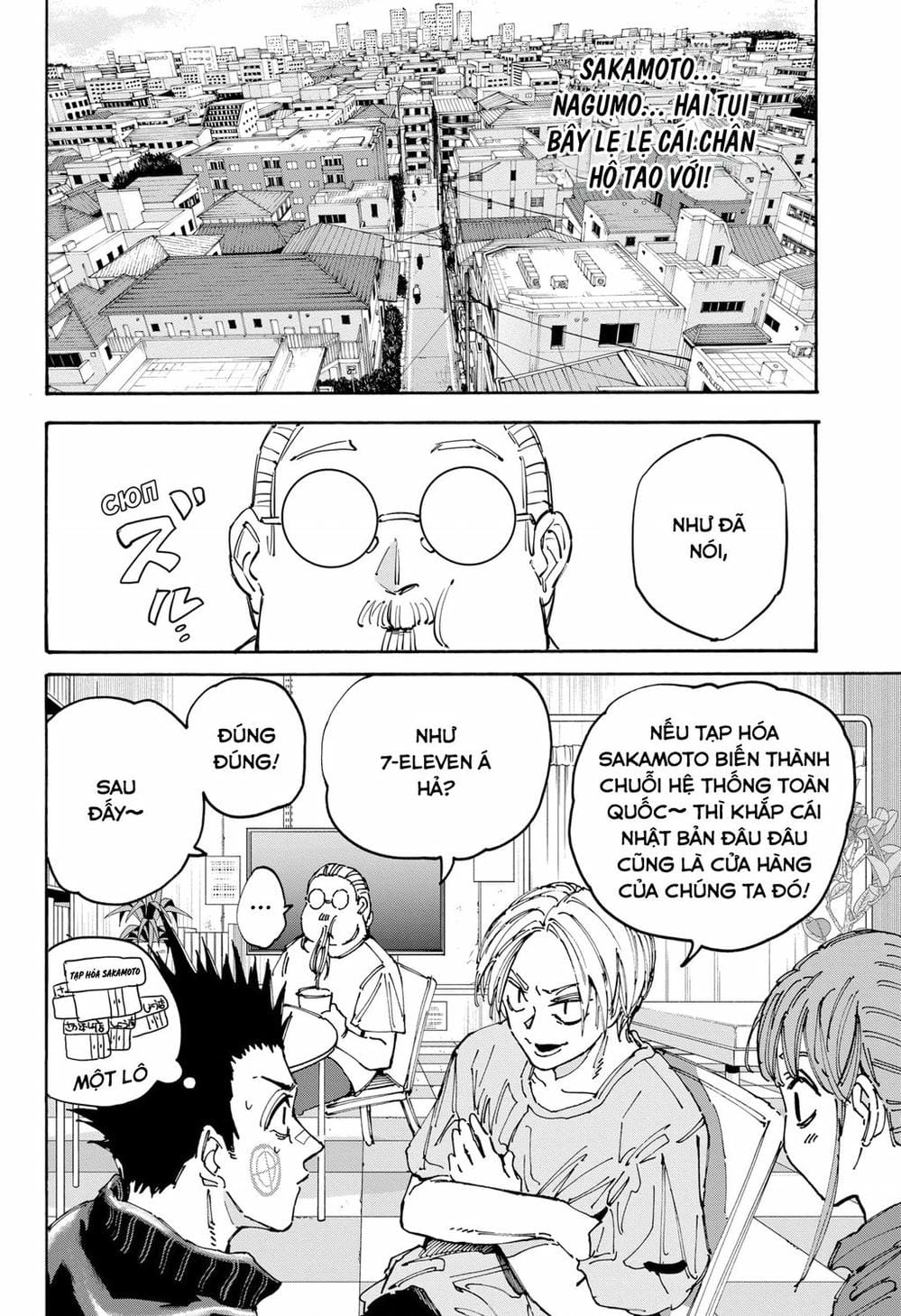 Truyện Tranh Sát Thủ Về Vườn - Sakamoto Days trang 7